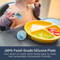 Charcoal Silicone Suction Plate - BIG FRENCHIES