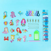 Adorable Keychains Diamond Art Kit – Mermaid (Set of 15) - BIG FRENCHIES