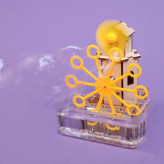 DIY Bubble Machine Kit – Educational STEM Toy for Kids - BIG FRENCHIES