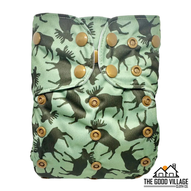 One Size Pocket Diaper | Mooses - BIG FRENCHIES