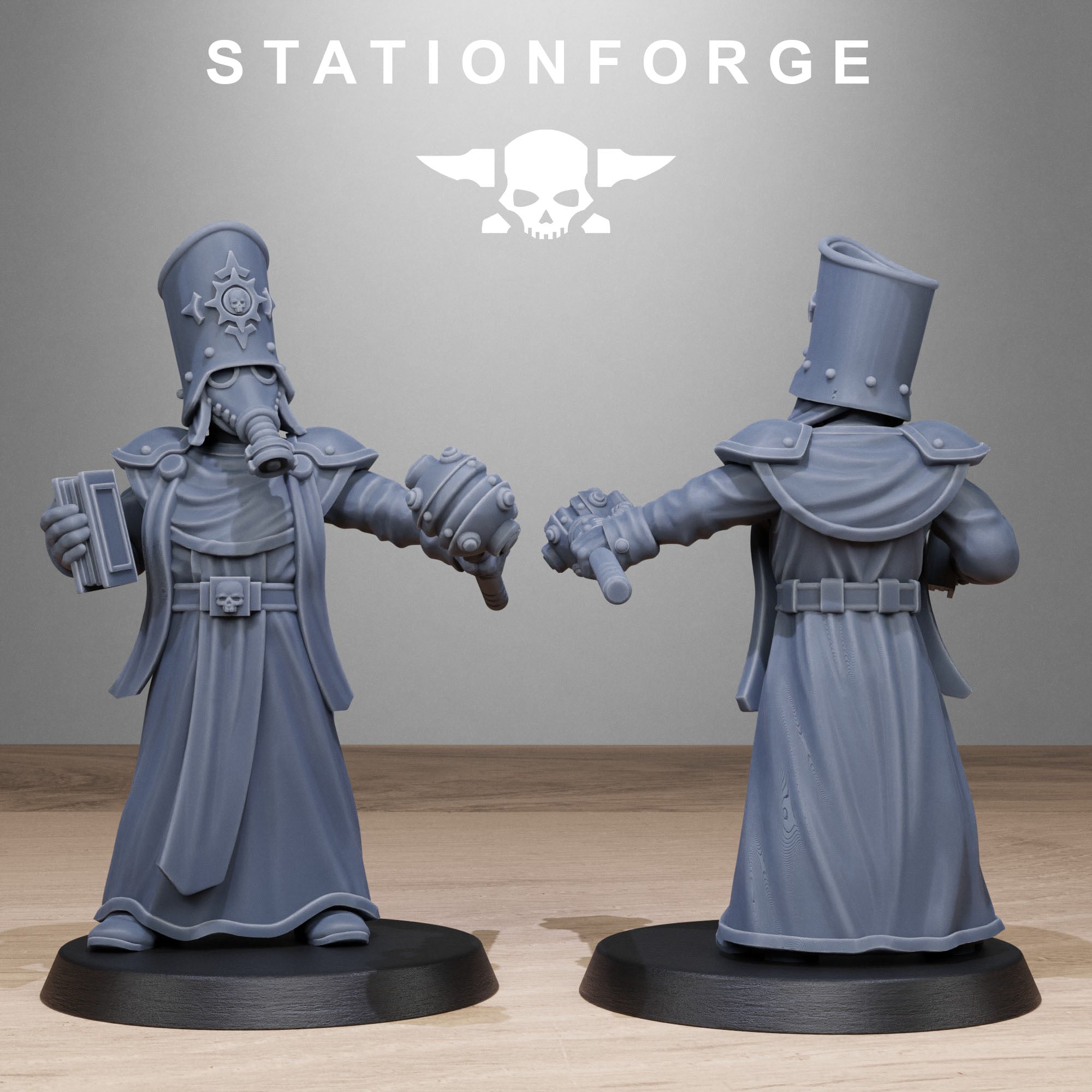 3D Printed GrimGuard Vigils by StationForge Miniatures