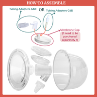 Tubing Adapters for Collection Cups