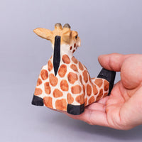 Paint Your Own Wood Carved Giraffe DIY Painting Kit - BIG FRENCHIES