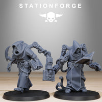 3D Printed Scavenger Monks by StationForge Miniatures
