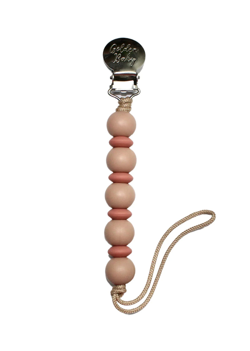 Lauren Clip // Desert Tan & Dusty Rose - BIG FRENCHIES