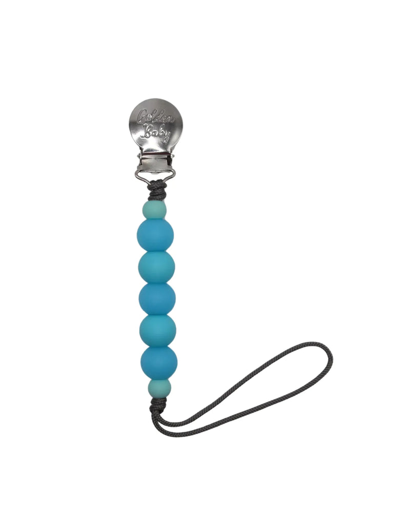 Glow in the Dark Pacifier Clip // Blue - BIG FRENCHIES