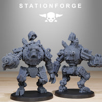 3D Printed Orkaz Bot Infantry by StationForge Miniatures (Copy)