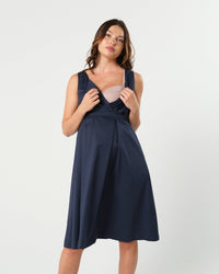 INTO THE BLUE Empire Maternity & Nursing Dress (Regular & Petite) - BIG FRENCHIES