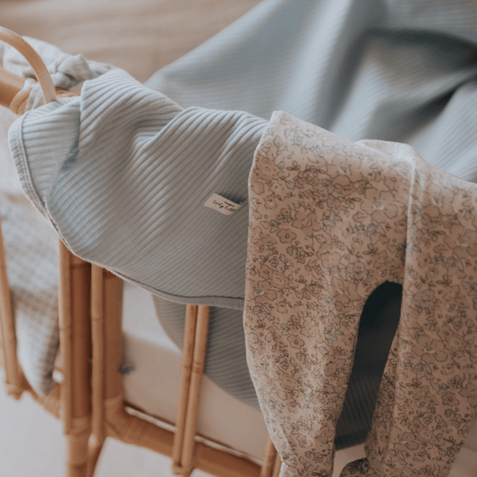 The Snap Romper -  Blue