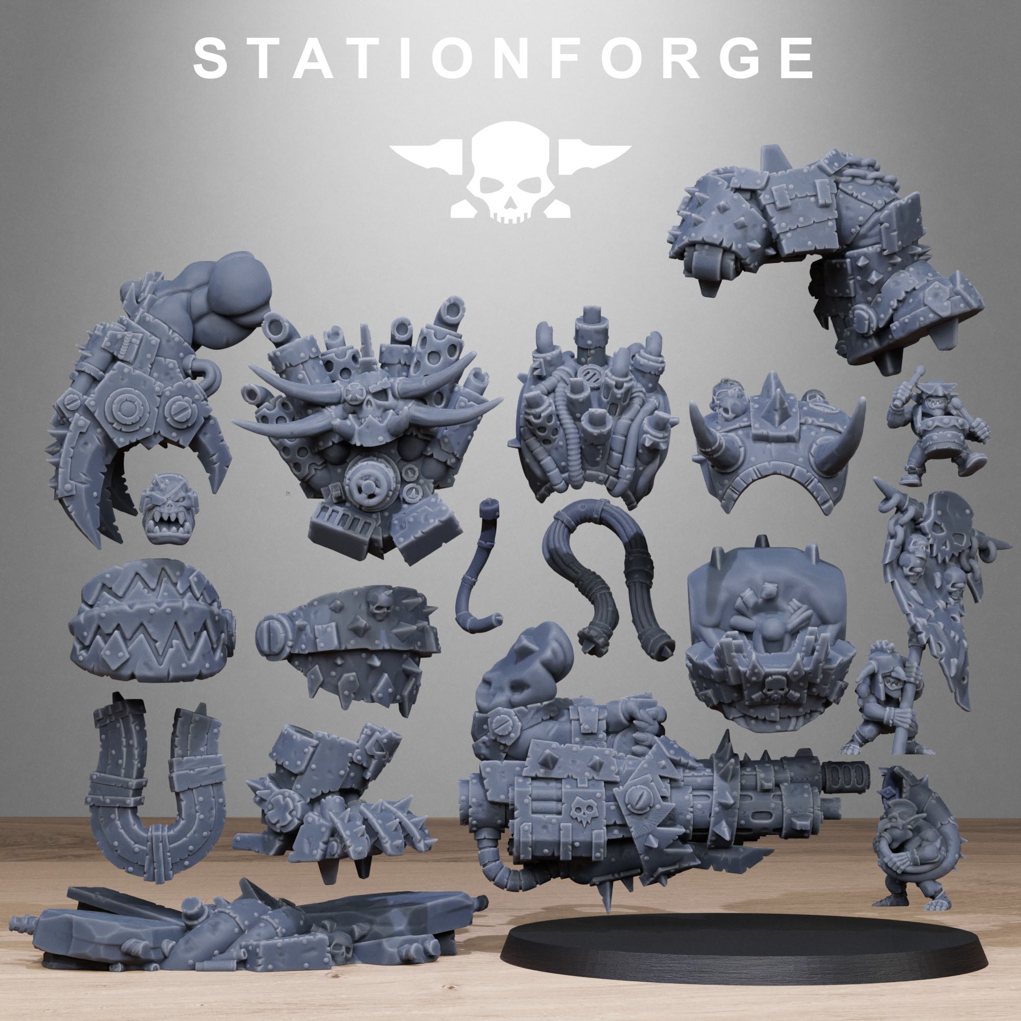 3D Printed Da Grandest Nutta by StationForge Miniatures
