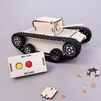 Remote-Controlled Tank DIY Kit, Educational STEM Toy - BIG FRENCHIES