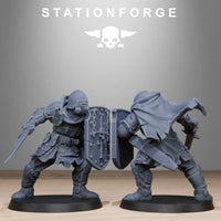 3D Printed RoyalGuard Bloodwardens by StationForge Miniatures