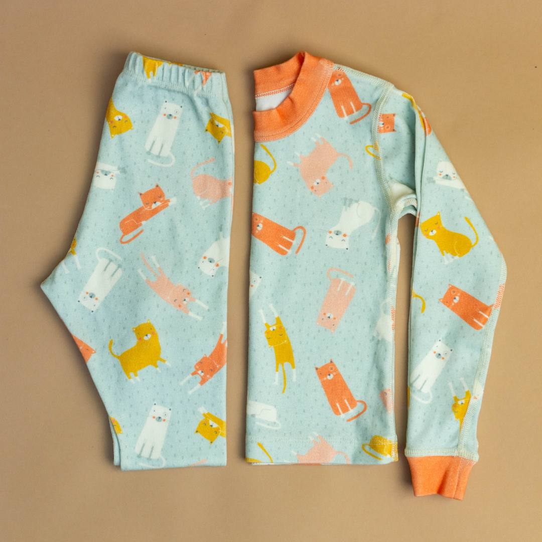 New Cats Organic Pajamas - BIG FRENCHIES