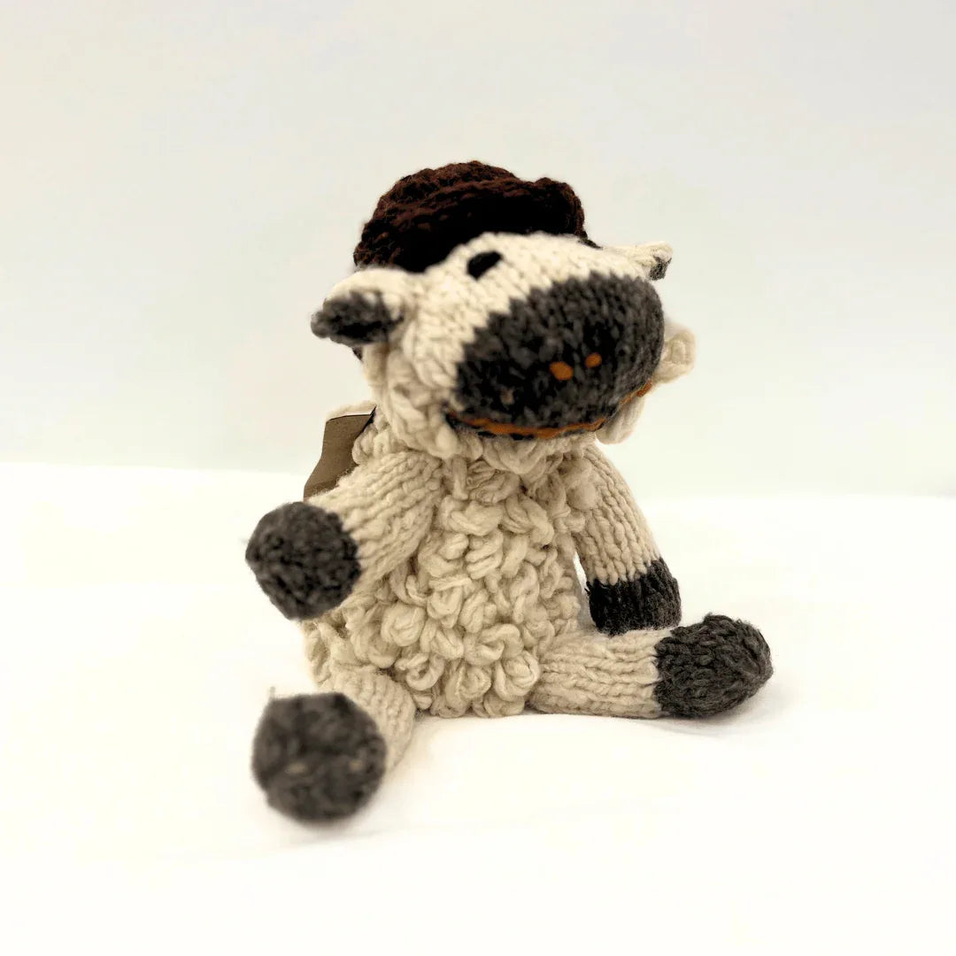 Wool Knit Buddy | Sawyer the Sheep - BIG FRENCHIES