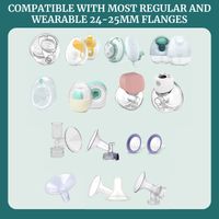 Breast Pump Flange Inserts - Silicone