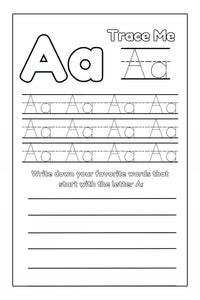 ABC Pigments: Learn, Trace and Color Through the Alphabet Activity Coloring Book - BIG FRENCHIES