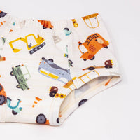 Vintage Transportation Potty Organic Training Underpants - BIG FRENCHIES