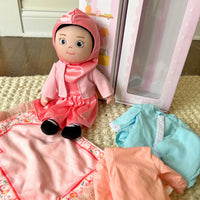 The Lala Doll + 4 Outfits + Prayer Rug | My First Hijabi, Muslim Doll - BIG FRENCHIES