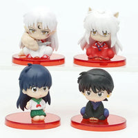 Inuyasha 4-Figure Set: Kagome, Sesshoumaru, Miroku