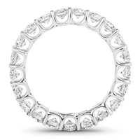 2.52 Carat Genuine Lab Grown Diamond 14K White Gold Ring