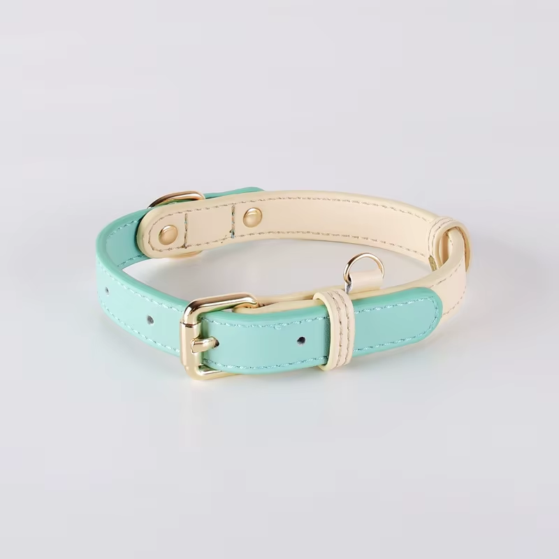 S M L Dog Collar, Leather Dog Collar, For Small, Medium, And Large Dogs, Basic Collar, Adjustable Pet Collar