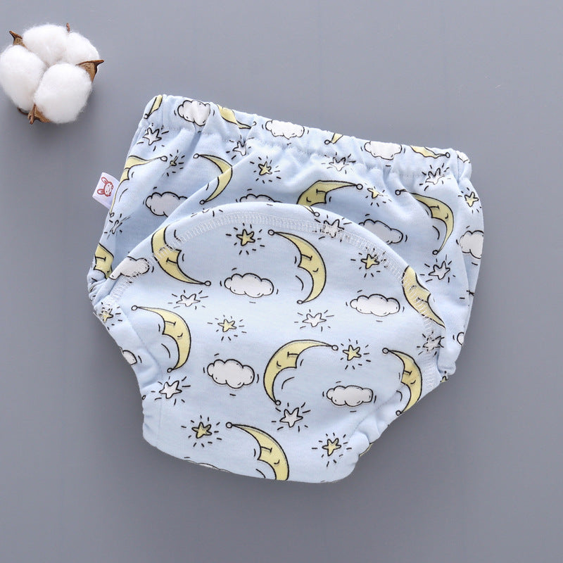 Baby Training Pants Washable 6-layer Gauze Diaper Cover Learning
