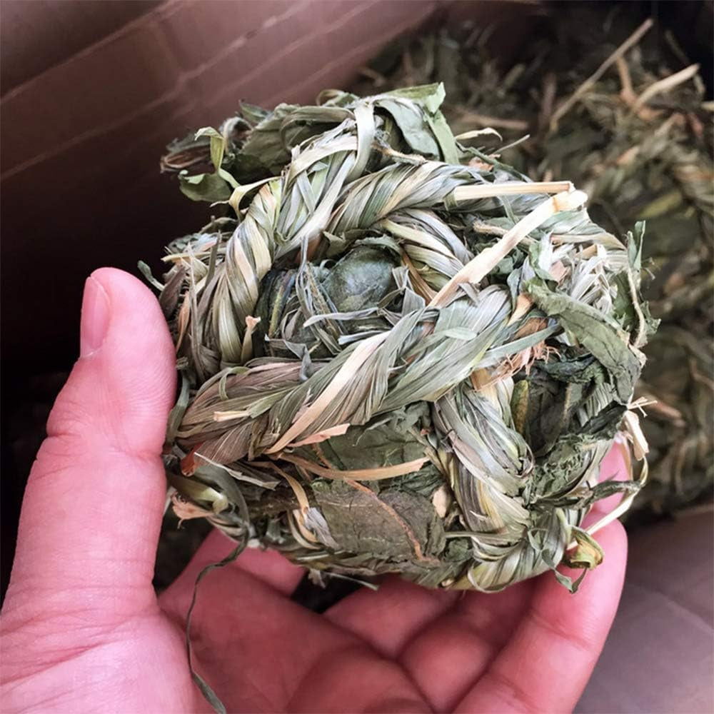 Get Your Furry Friends Hopping with Our Timothy Grass Chew Ball – Perfect Playtime for Bunnies, Hamsters, and Guinea Pigs! 🐰🐹🥳 - BIG FRENCHIES