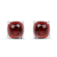 2.60 Carat Genuine Pink Topaz .925 Sterling Silver Earrings