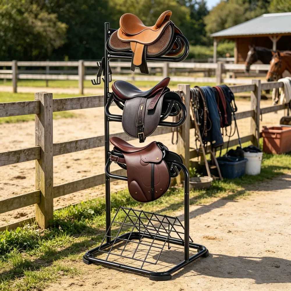 Freestanding Saddle Stand