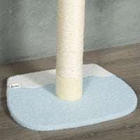 4-Tier Floor To Ceiling Cat Tree Height Adjustable 87 -103 Inch