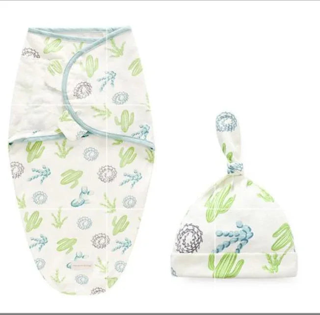 Baby Swaddle Blanket With Cap Swaddle Wrap Swaddling bag Baby Sleeping Bag - BIG FRENCHIES