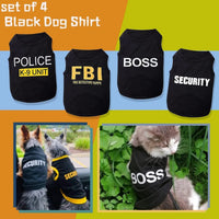 4 Packs Dog Shirts for Small Dog - BIG FRENCHIES