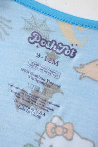 PoshTOT Sanrio Hello Kitty Candy Bamboo Baby Convertible Zippy Romper