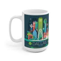 DALLAS 11 OZ OR 15 OZ CERAMIC MUG - BIG FRENCHIES