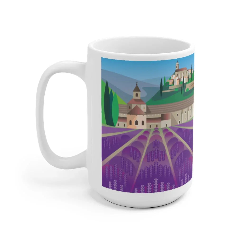 LE LUBERON 11 OZ OR 15 OZ CERAMIC MUG - BIG FRENCHIES