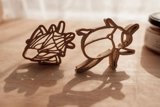 Bug Eco Cutter™ Play Doh or Cookie Dough Cutter Set - BIG FRENCHIES