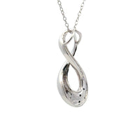Natural .03ct Diamond Fashion Pendants Sterling Silver