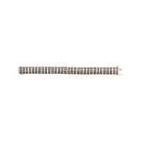 10K Yellow Gold 10-1/3 Cttw Alternating Coco Color and White Diamond 5 Row Tennis Bracelet (Brown/H-I Color, SI1-SI2 Clarity) - Size 7.25
