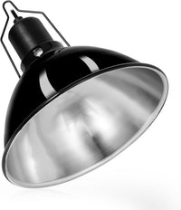 DXOPHIEX Reptile Heat Lamp Fixture Deep Dome Basking Light 5 Options