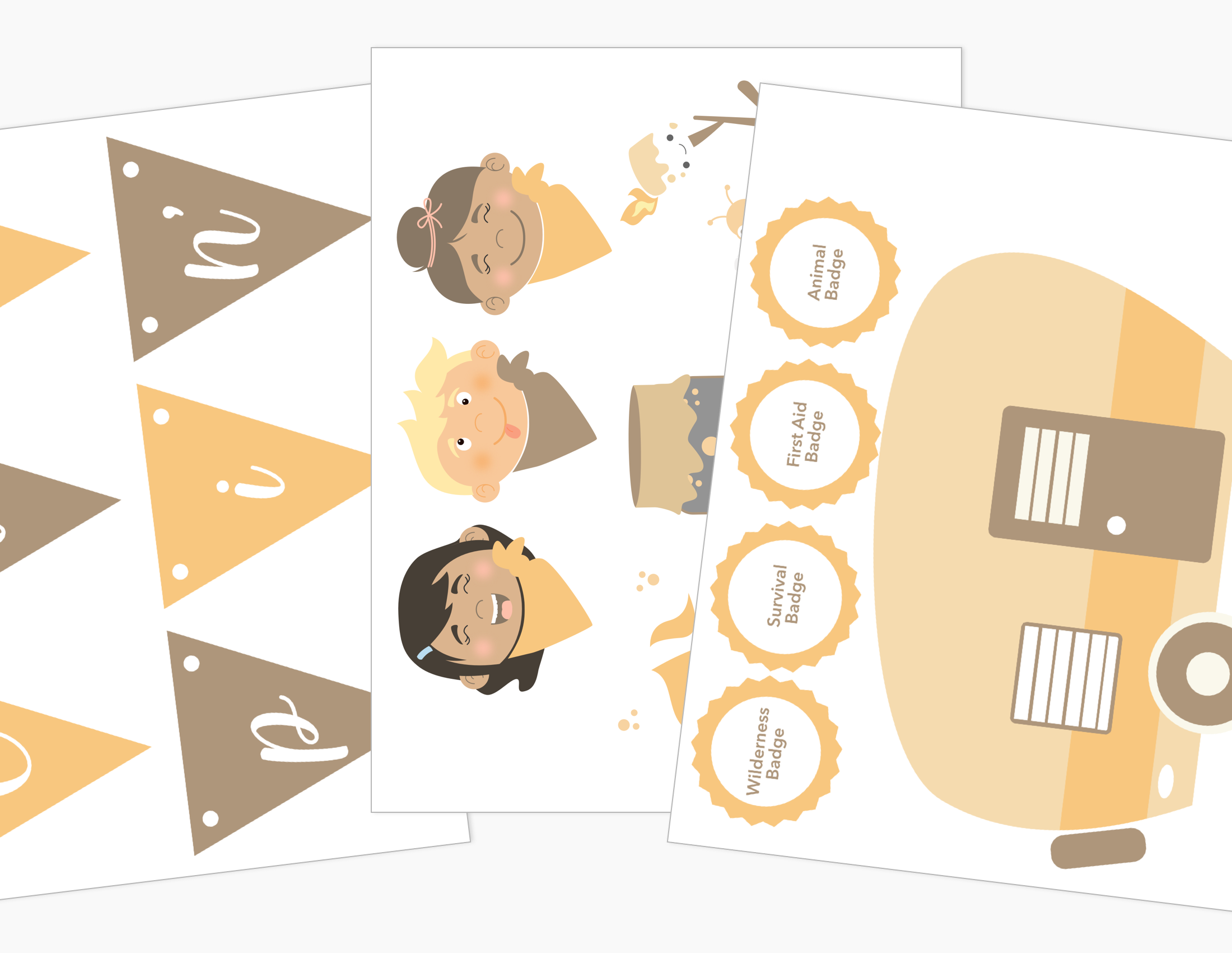 Camping Tent Dramatic Play Kit