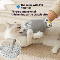 2-in-1 Pet Grooming Gloves & Brushes For Cats And Dogs High-Efficiency Hair Removal & Massage GlovesDouble-Sided Hair Re