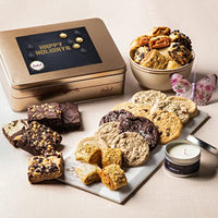 Classic Tin Treats Within Gift Basket - BIG FRENCHIES