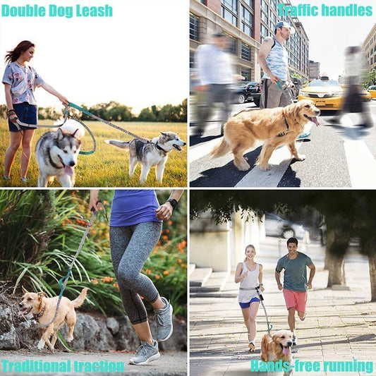 Multifunctional Handsfree Bungee Dog Leash - BIG FRENCHIES