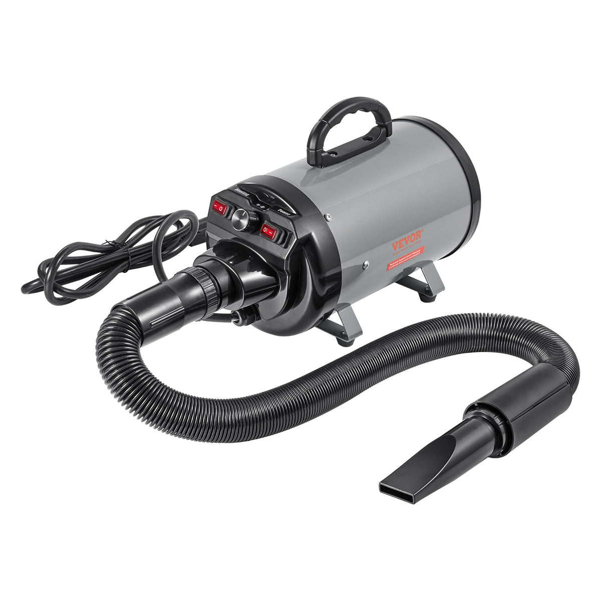 Dog Dryer, 2800W/4.3HP Dog Blow Dryer, Pet Grooming Dryer With Adjustable Speed And Temperature Control, Pet Hair Dryer 