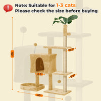 Cat Tree with Scratching Posts Plush Perch Stand - BIG FRENCHIES