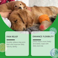 Dog Glucosamine Hip Joint Chews, Chondroitin Joint Support Supplements For All Breeds, Chicken Flavor Soft Chews To Reli