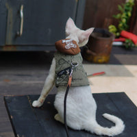 Outdoor Pet Half-Shirt For Hiking And Camping