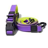 Honeycomb Embossed Dual-Color Pet Leash Set Is Stylish And Fashionable. The Embossed Surface Enhances The Leash's Grip, 