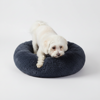Plush Donut Comfort Pet Bed