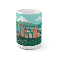PORTLAND, OREGON 11 OZ OR 15 OZ CERAMIC MUG - BIG FRENCHIES